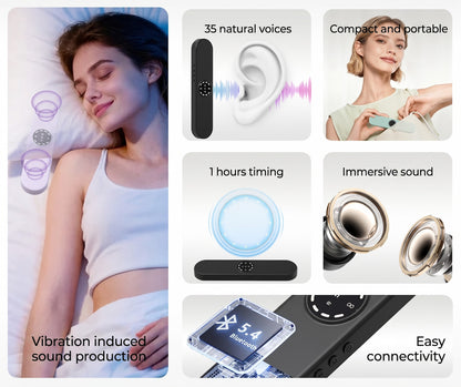 Under-Pillow White Noise Sleep Speaker - No Earbuds