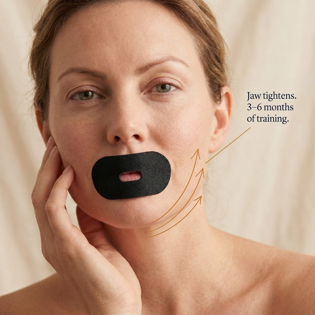 Elastic Mouth Tape with Breathing Hole